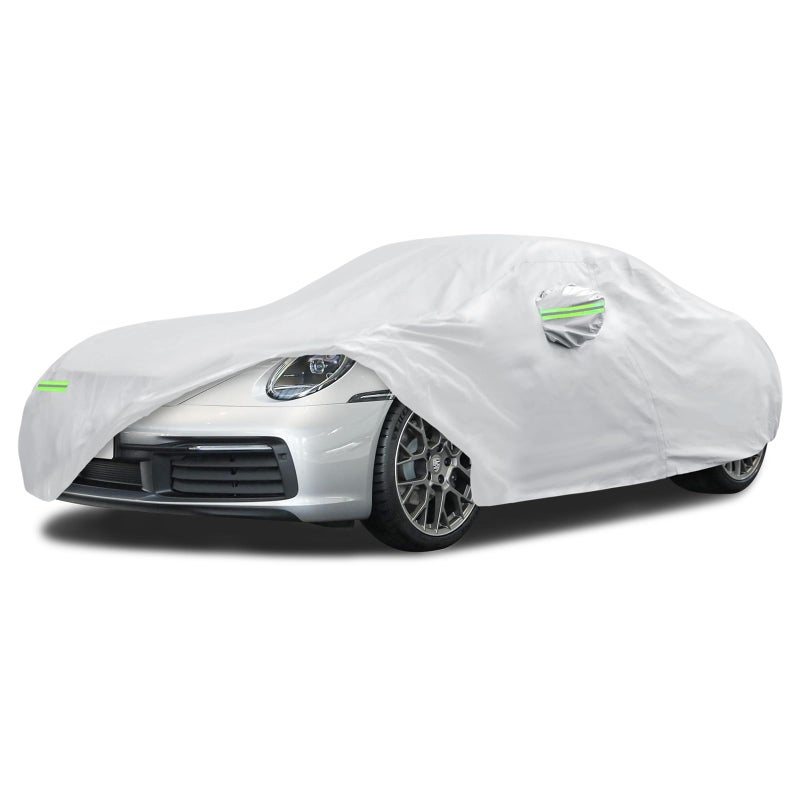 Migaven Car Cover Custom Fit for 1998-2025 Porsche 911, Migaven Waterproof Full Exterior Cover Sun Rain Protection with Door Zipper and Cotton Lining - Image 1